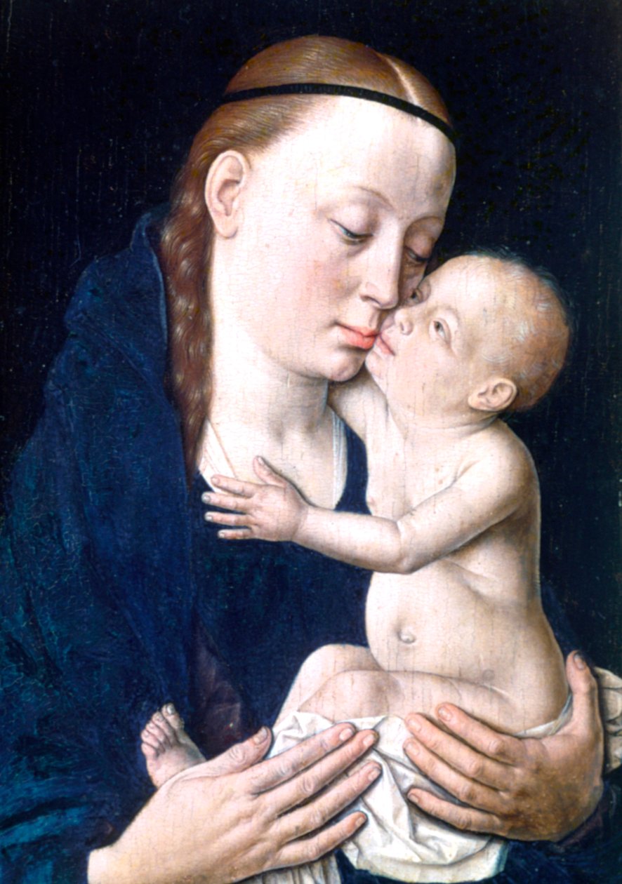 圣母子，十五世纪 作者 Dieric Bouts