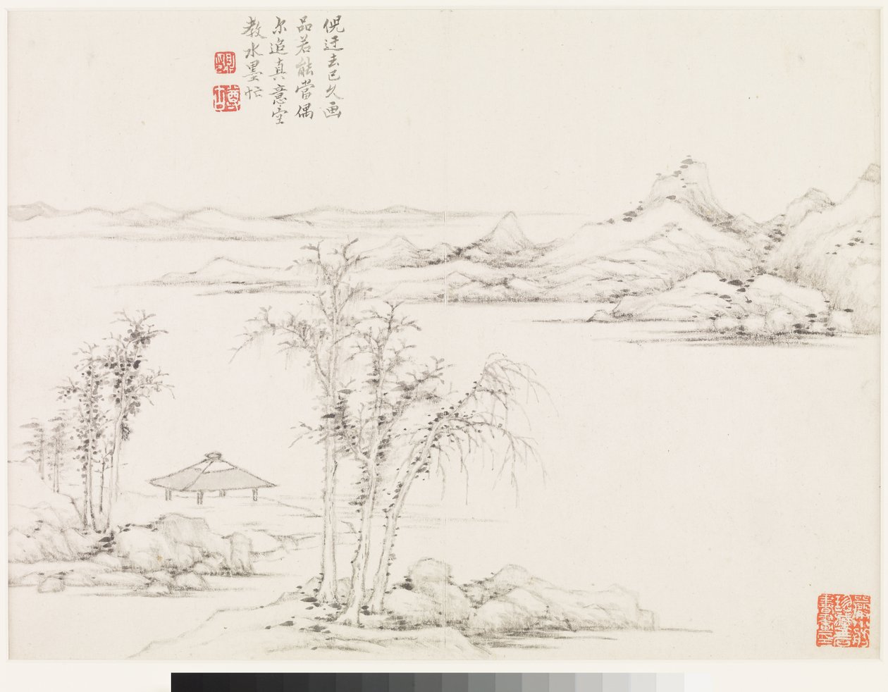 历代大师的风景画 作者 