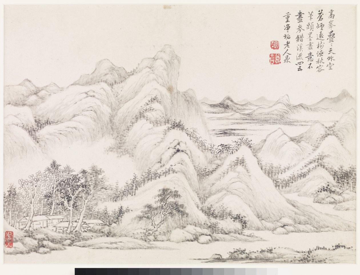 历代大师的风景画 作者 