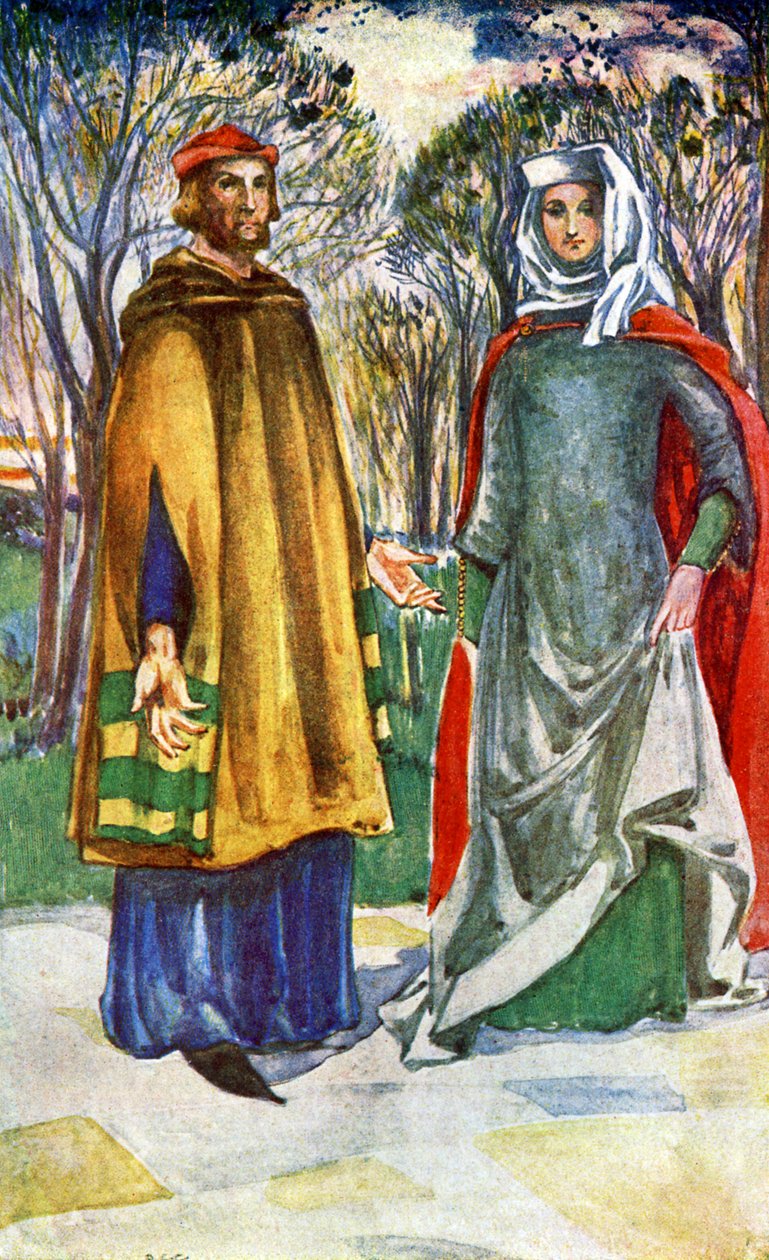爱德华一世统治时期的夫妇服装（1272-1307） 作者 迪翁·克莱顿·卡尔斯洛普