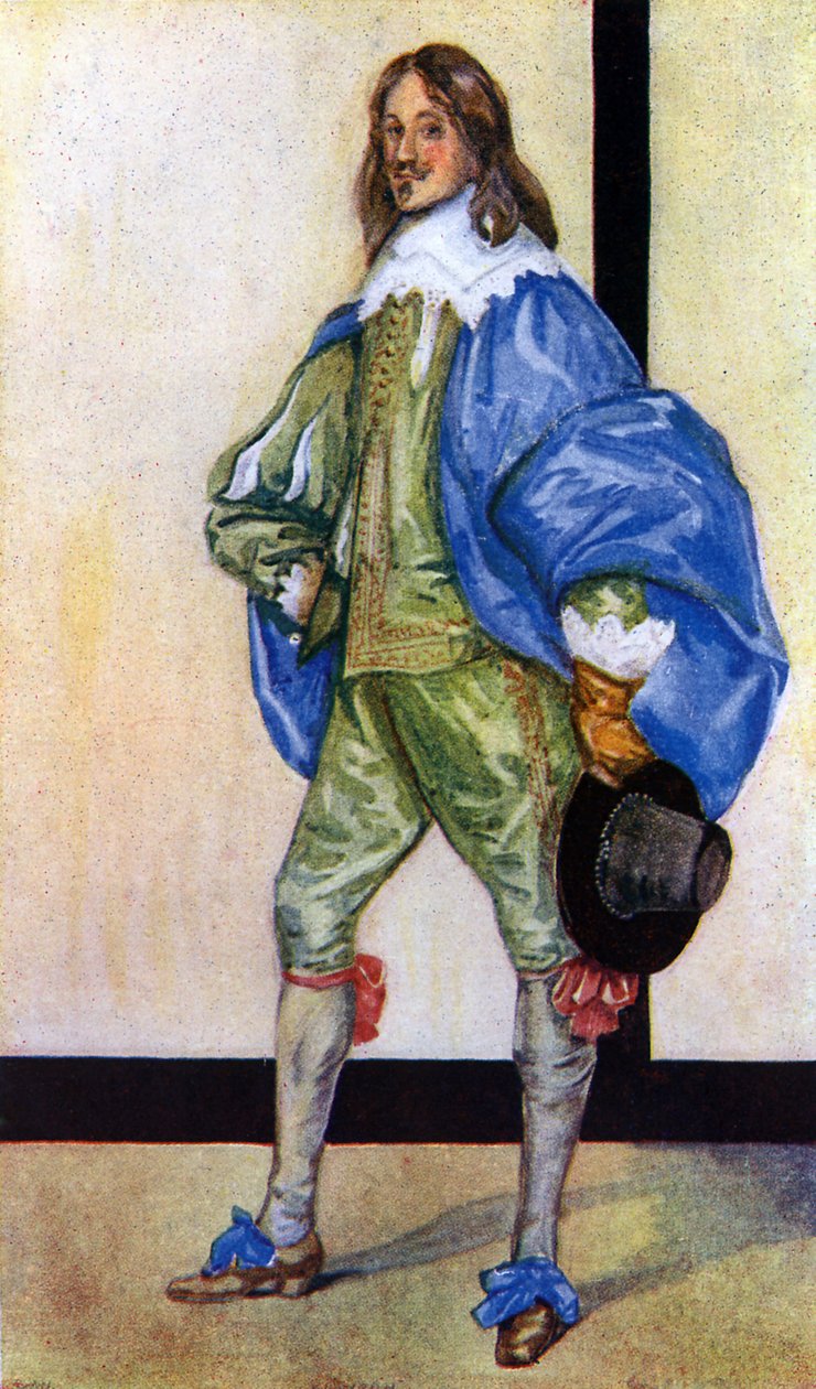 查理一世统治时期的男人服装（1625-1649） 作者 迪翁·克莱顿·卡尔斯洛普