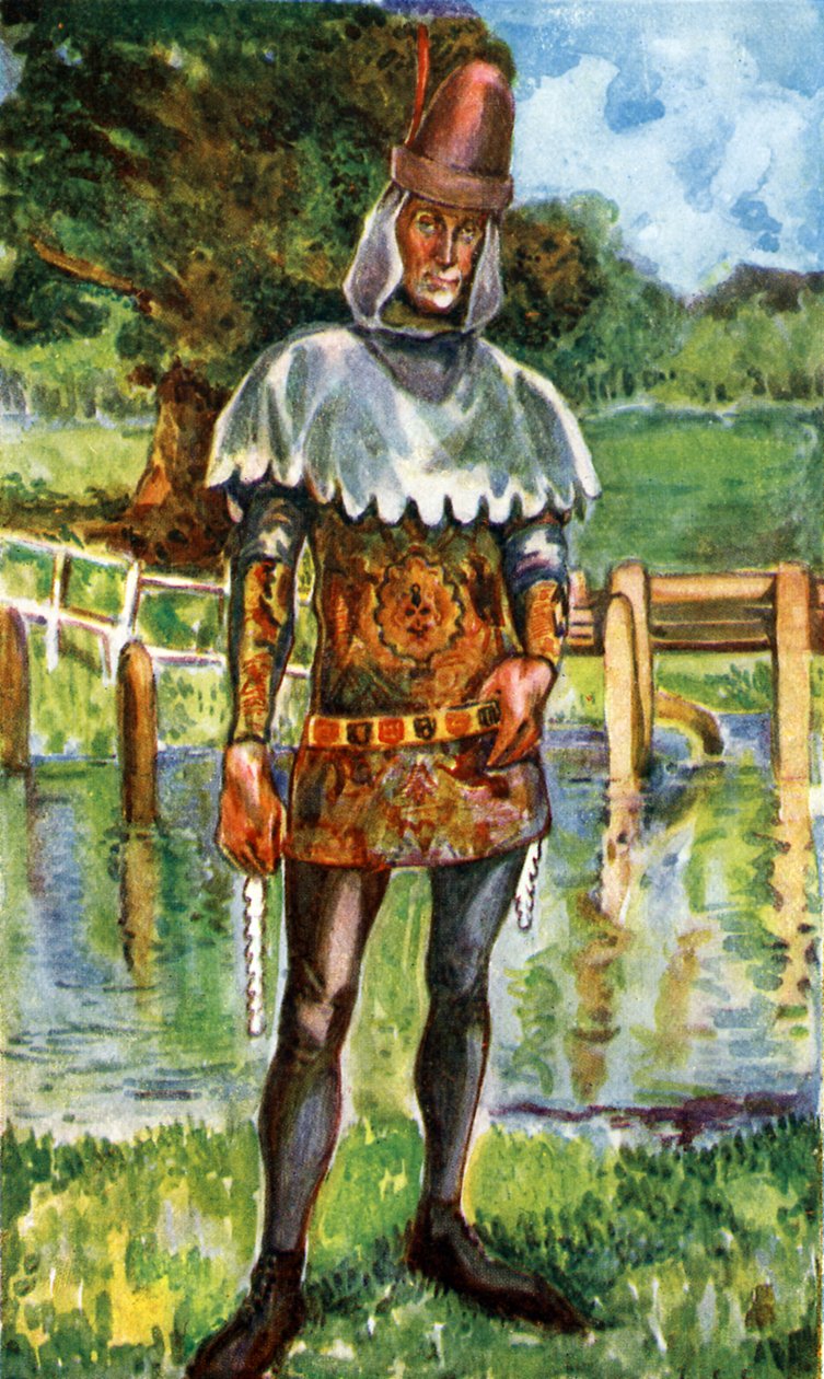 爱德华三世统治时期的男人服装（1327 -1377） 作者 迪翁·克莱顿·卡尔斯洛普