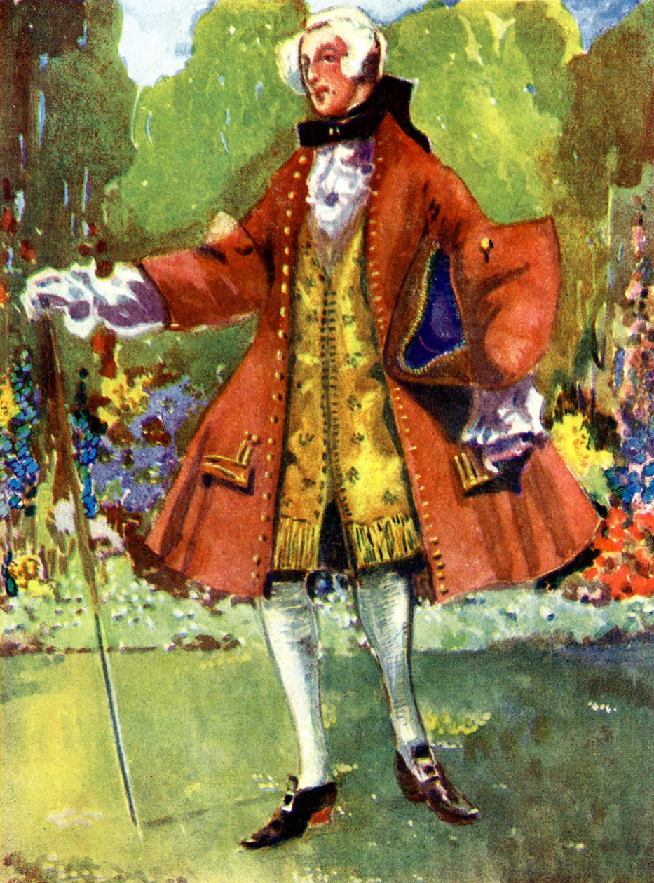 乔治二世统治时期的男人服装（1727-1760） 作者 迪翁·克莱顿·卡尔斯洛普