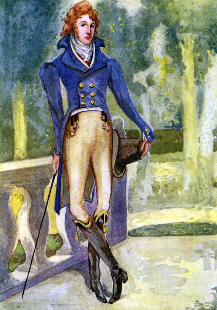 乔治四世统治时期的男人服装（1820年 -  1830年） 作者 迪翁·克莱顿·卡尔斯洛普