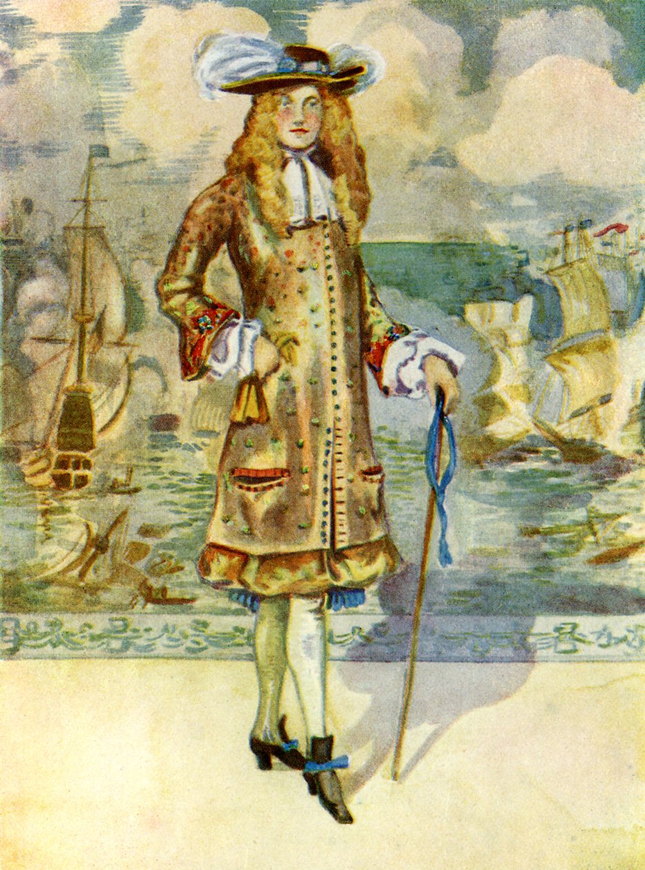 查理二世统治时期的男人服装（1660-1685） 作者 迪翁·克莱顿·卡尔斯洛普