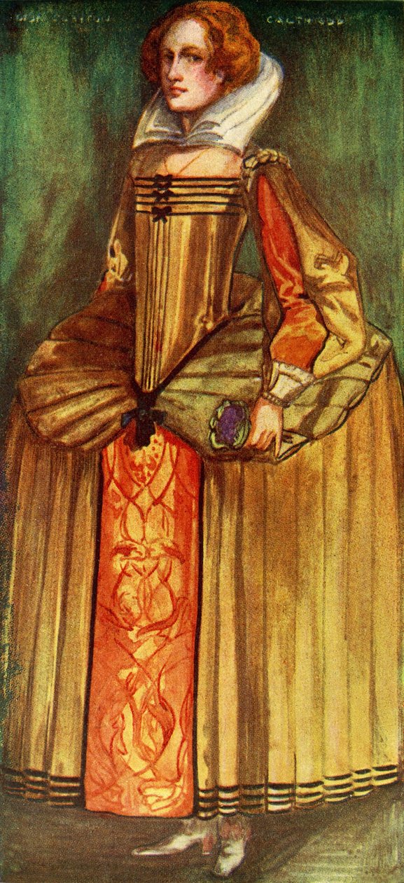 伊丽莎白一世统治时期的女人服装（1558-1603） 作者 迪翁·克莱顿·卡尔斯洛普