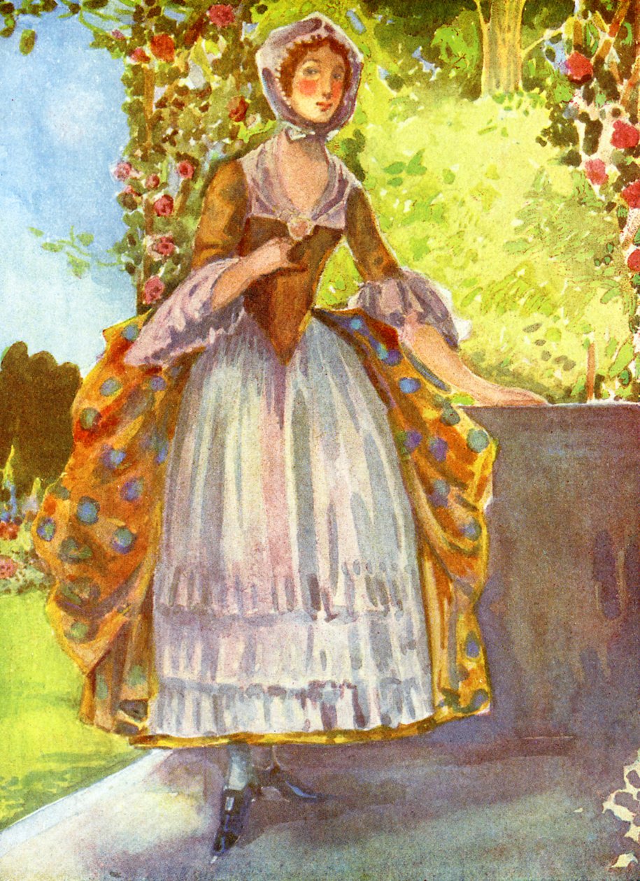 乔治二世统治时期的女人服装（1727-1760） 作者 迪翁·克莱顿·卡尔斯洛普