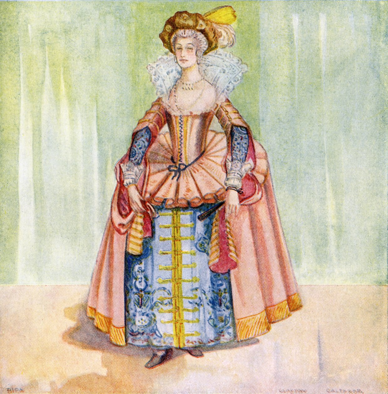 詹姆斯一世统治时期的女人服装（1603-1625） 作者 迪翁·克莱顿·卡尔斯洛普