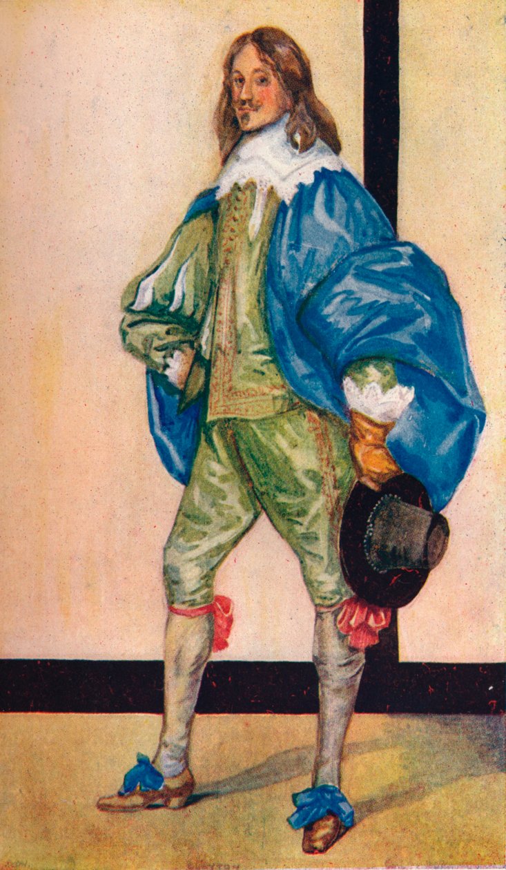 查理一世时期的人》，1907年 作者 迪翁·克莱顿·卡尔斯洛普