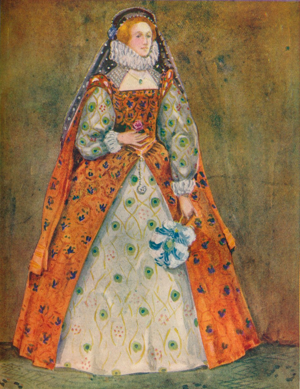 伊丽莎白时代的女人，1907年 作者 迪翁·克莱顿·卡尔斯洛普