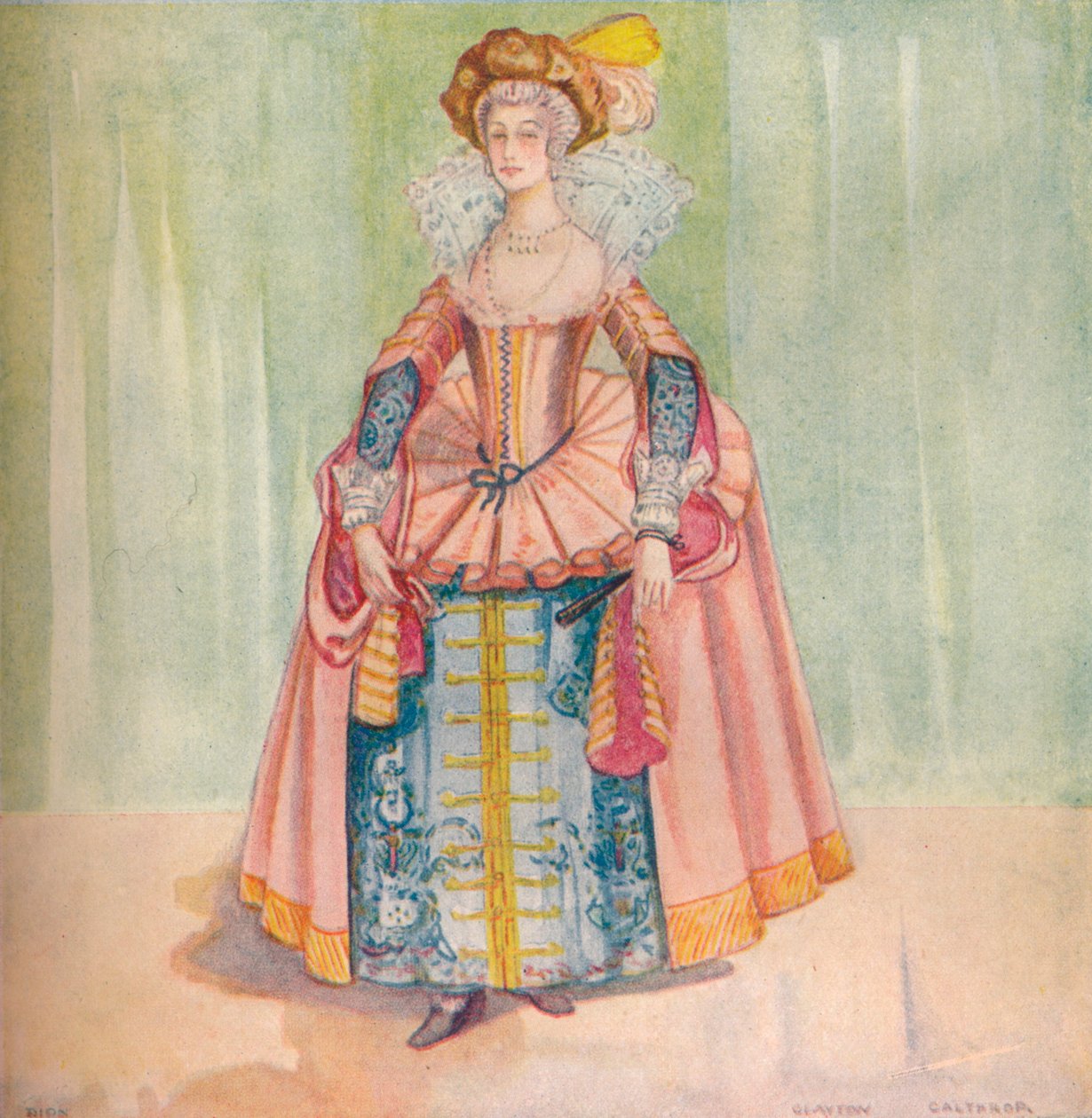 詹姆斯一世时代的女人，1907年 作者 迪翁·克莱顿·卡尔斯洛普
