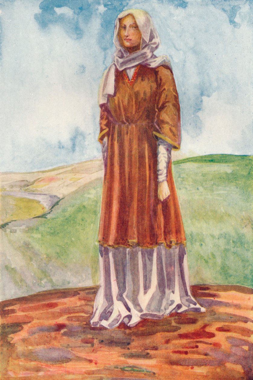威廉一世时代的女人》，1907年 作者 迪翁·克莱顿·卡尔斯洛普