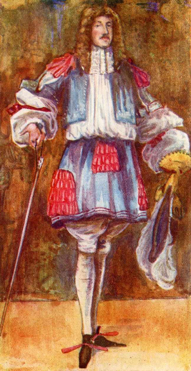 查理二世统治时期的男子服装（1660-1685年 作者 迪翁·克莱顿·卡尔斯洛普