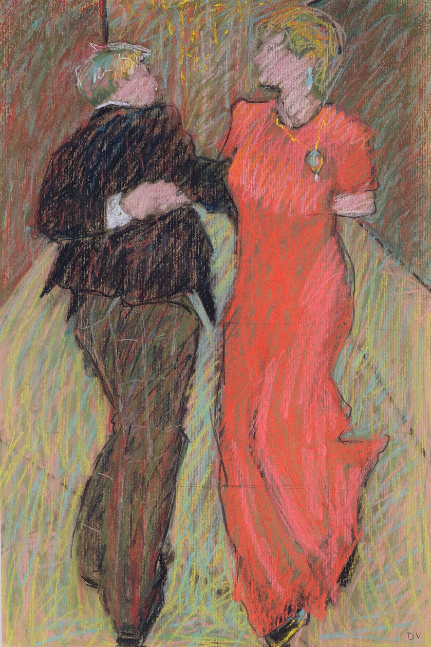 舞动巴黎》，2006 年（纸上粉彩画） 作者 