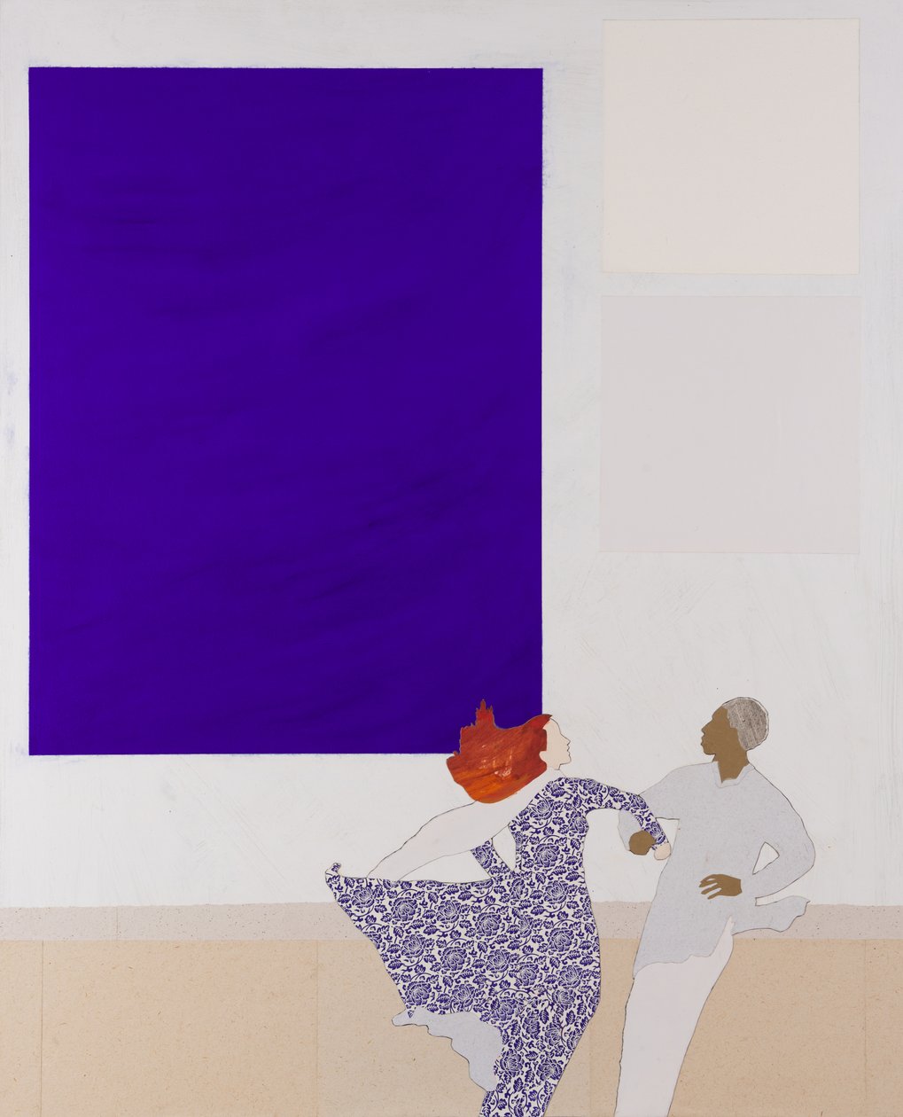 克莱因激励舞蹈，2020 年（拼贴画） 作者 