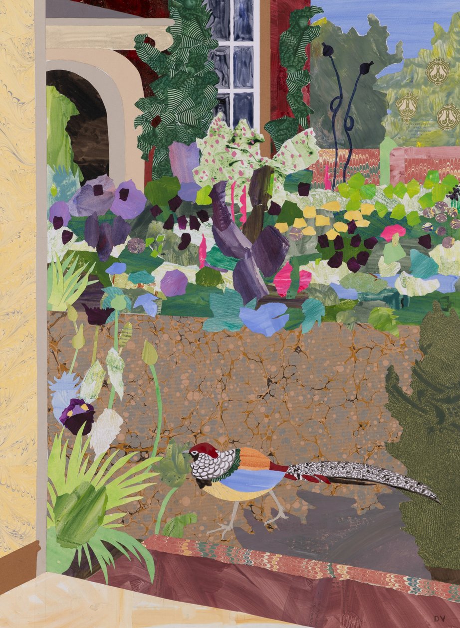 工作室风景（拼贴画） 作者 