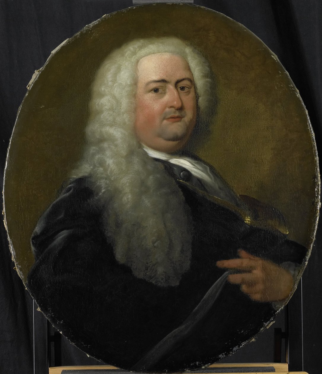 荷兰东印度公司鹿特丹商会主任阿德里安-佩茨（Adriaen Paets）肖像，1734 年当选 作者 狄俄尼索斯·范·奈梅根