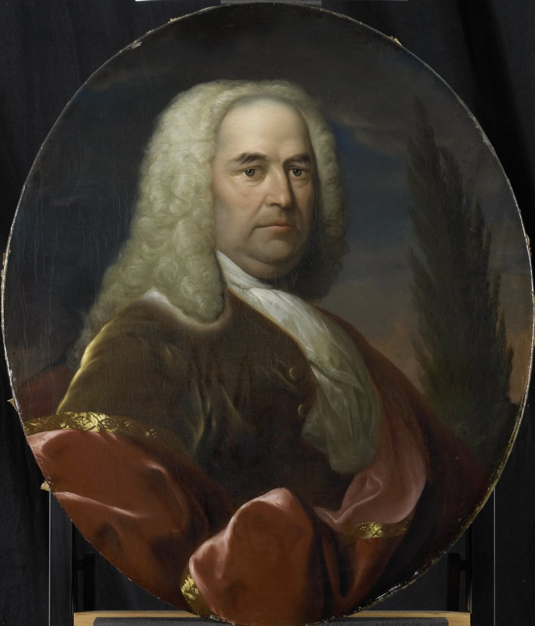 雨果·杜波依斯 (Hugo du Bois) 肖像，1734 年当选为荷兰东印度公司鹿特丹商会董事 作者 狄俄尼索斯·范·奈梅根