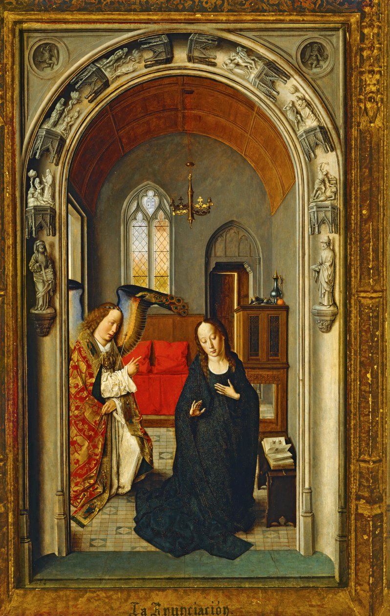 圣母领报（木板绘画） 作者 迪克·布特斯