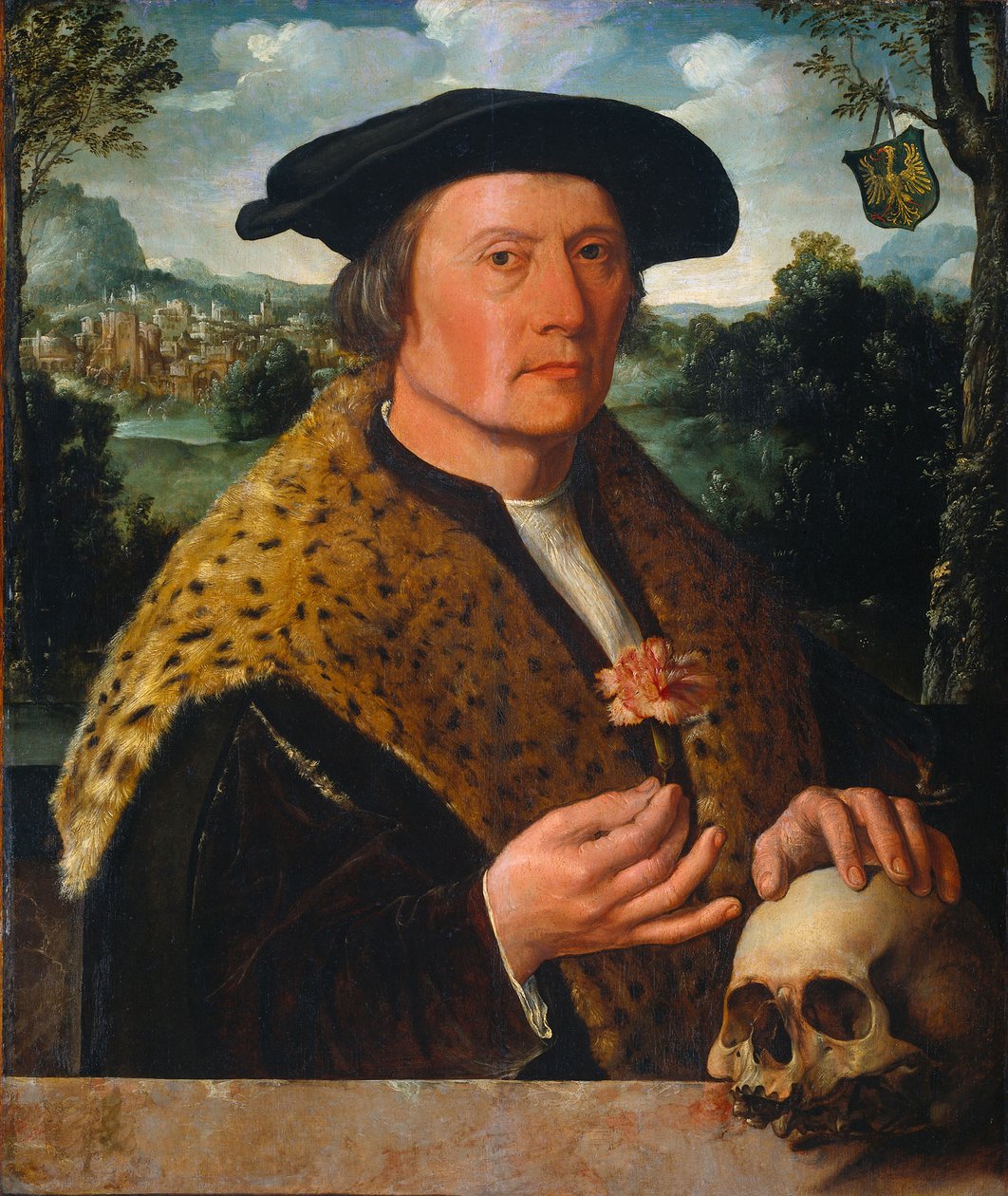 庞贝ius Occo肖像1483-1537，1531年 作者 迪克·雅各布斯（Dirck Jacobsz）