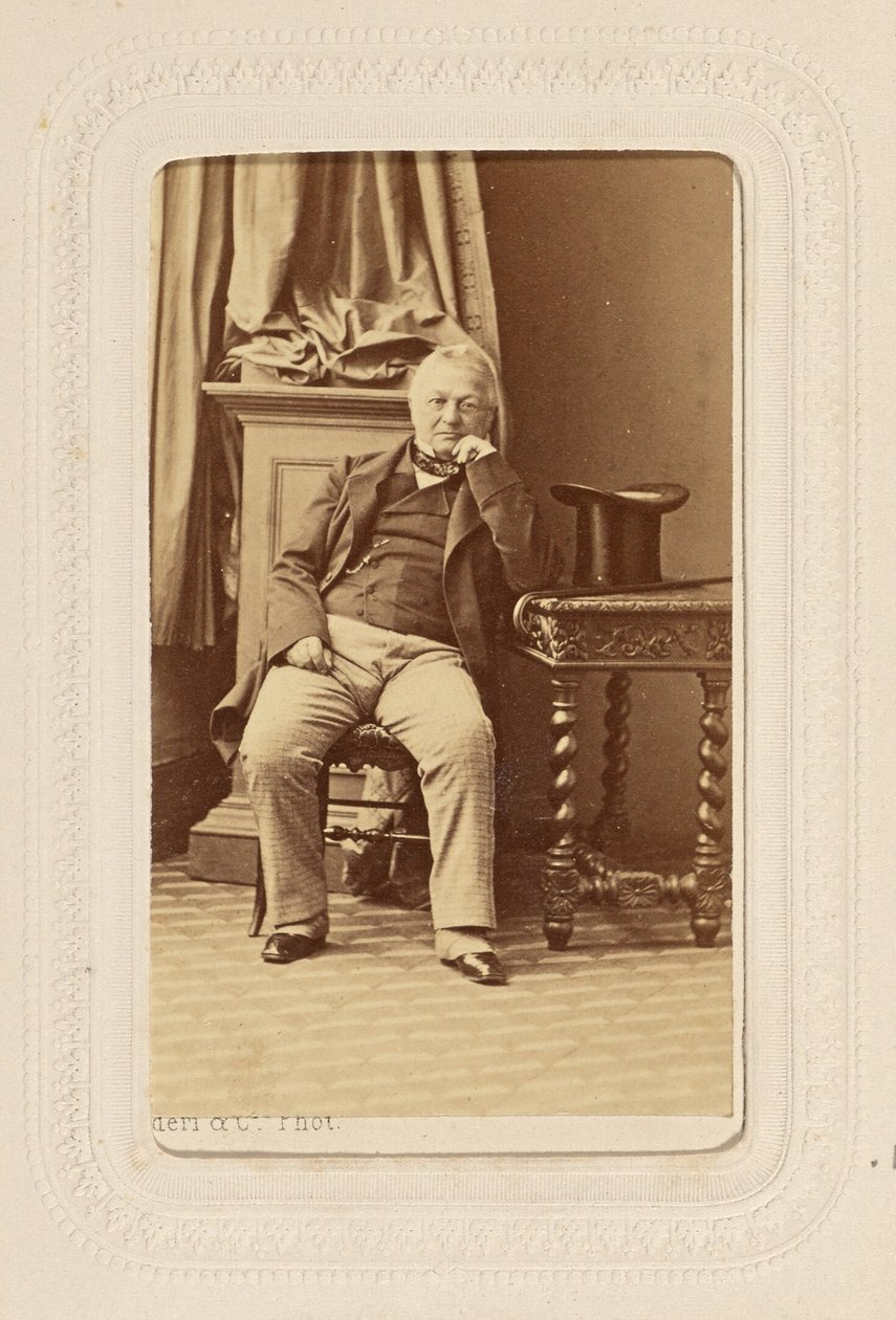 M.[路易-阿道夫-梯也尔（1797 - 1877） 作者 Disdéri 和 Cie。