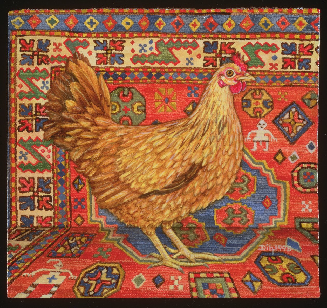 Brown Carpet Chicken，1995 作者 迪兹