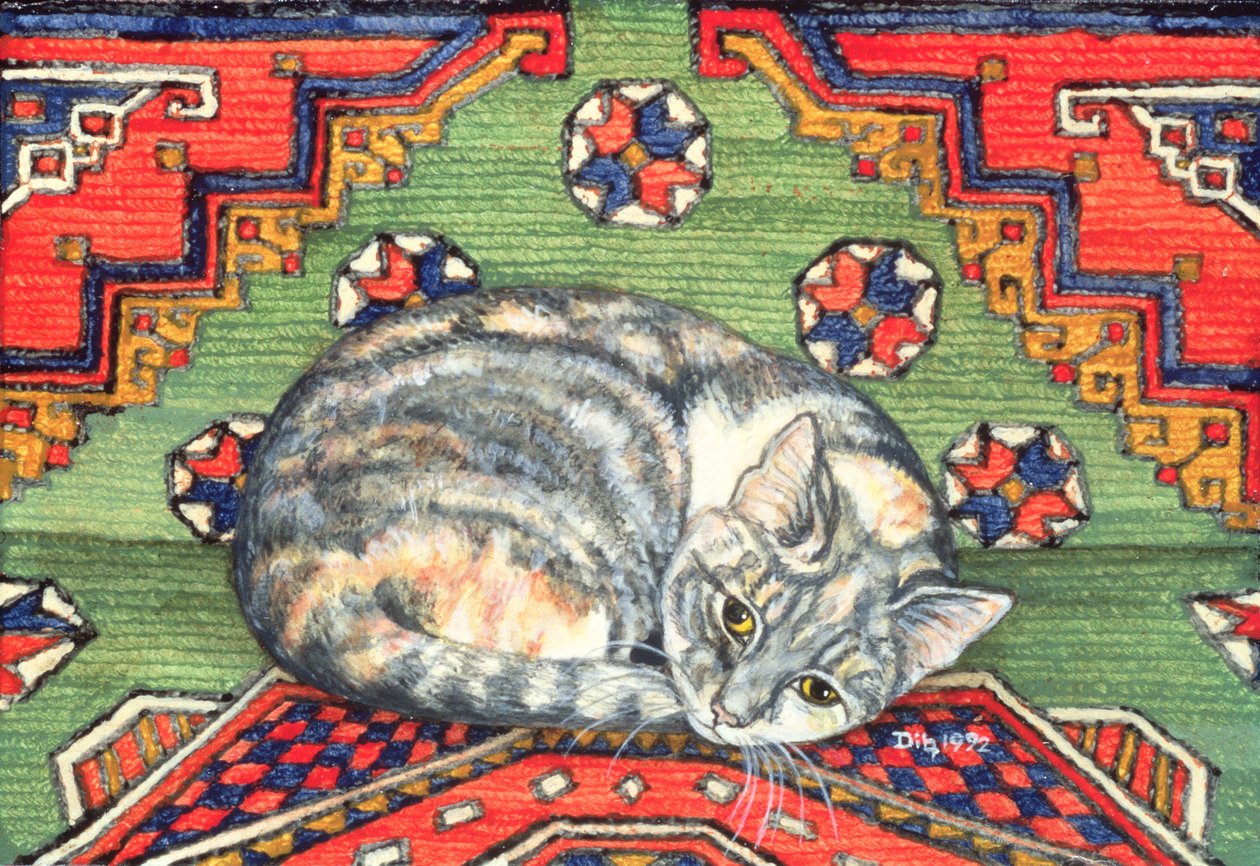 第三块地毯 - 猫贴片 作者 迪兹