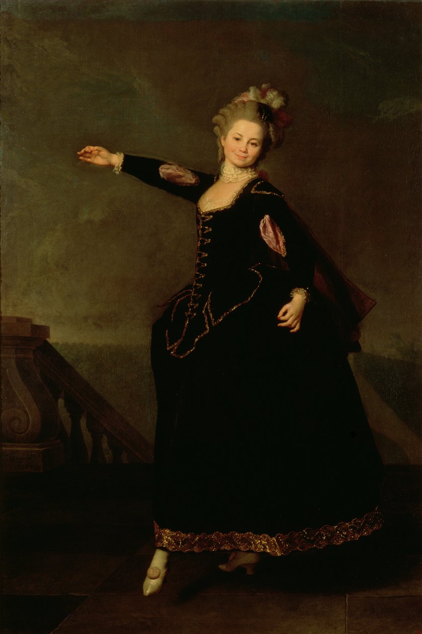 纳塔利娅Semenovna Borshchova（1758-1843）1776年的肖像 作者 德米特里·格里戈里耶维奇·列维茨基