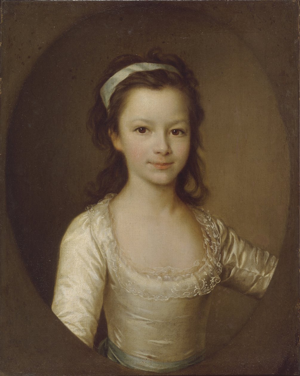 叶卡捷琳娜·阿特米耶夫娜·沃龙佐娃伯爵夫人的肖像1780-1836年，儿童，1780年代末 作者 德米特里·格里戈里耶维奇·列维茨基