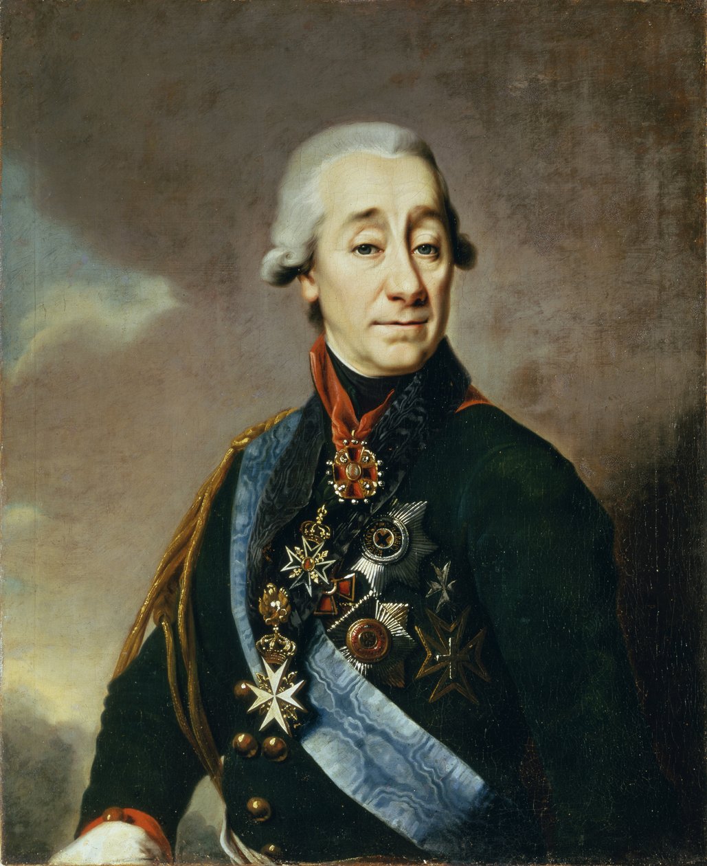 伊凡·瓦尔弗洛米耶维奇羔羊（1764-1801年）肖像，1801年 作者 德米特里·格里戈里耶维奇·列维茨基