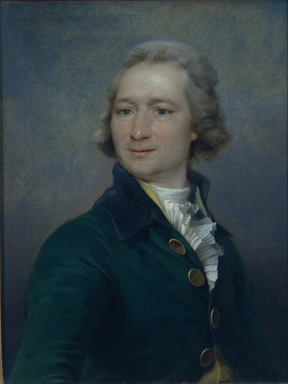 诗人伊万·伊万诺维奇·德米特列耶夫（Ivan Ivanovich Dmitriev 1760-1837）的肖像 作者 德米特里·格里戈里耶维奇·列维茨基