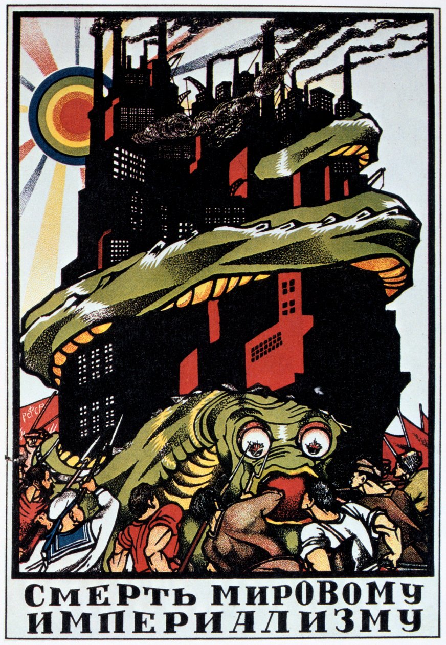 为世界帝国主义之死，1920年 作者 德米特里（Dmitriy Stakhievich）沼地