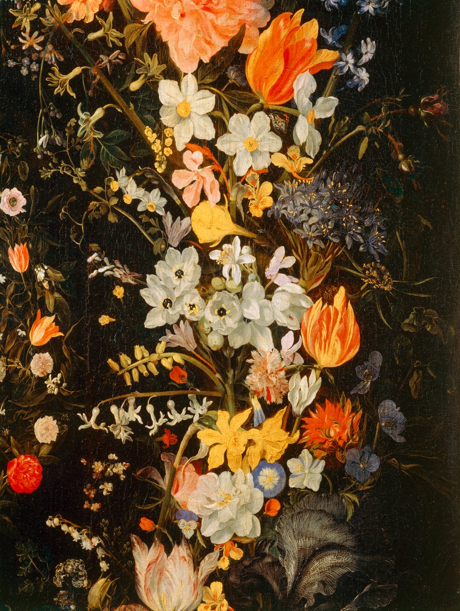 鲜花环绕的爱的胜利 ... 作者 多梅尼基诺 (1581-1641)