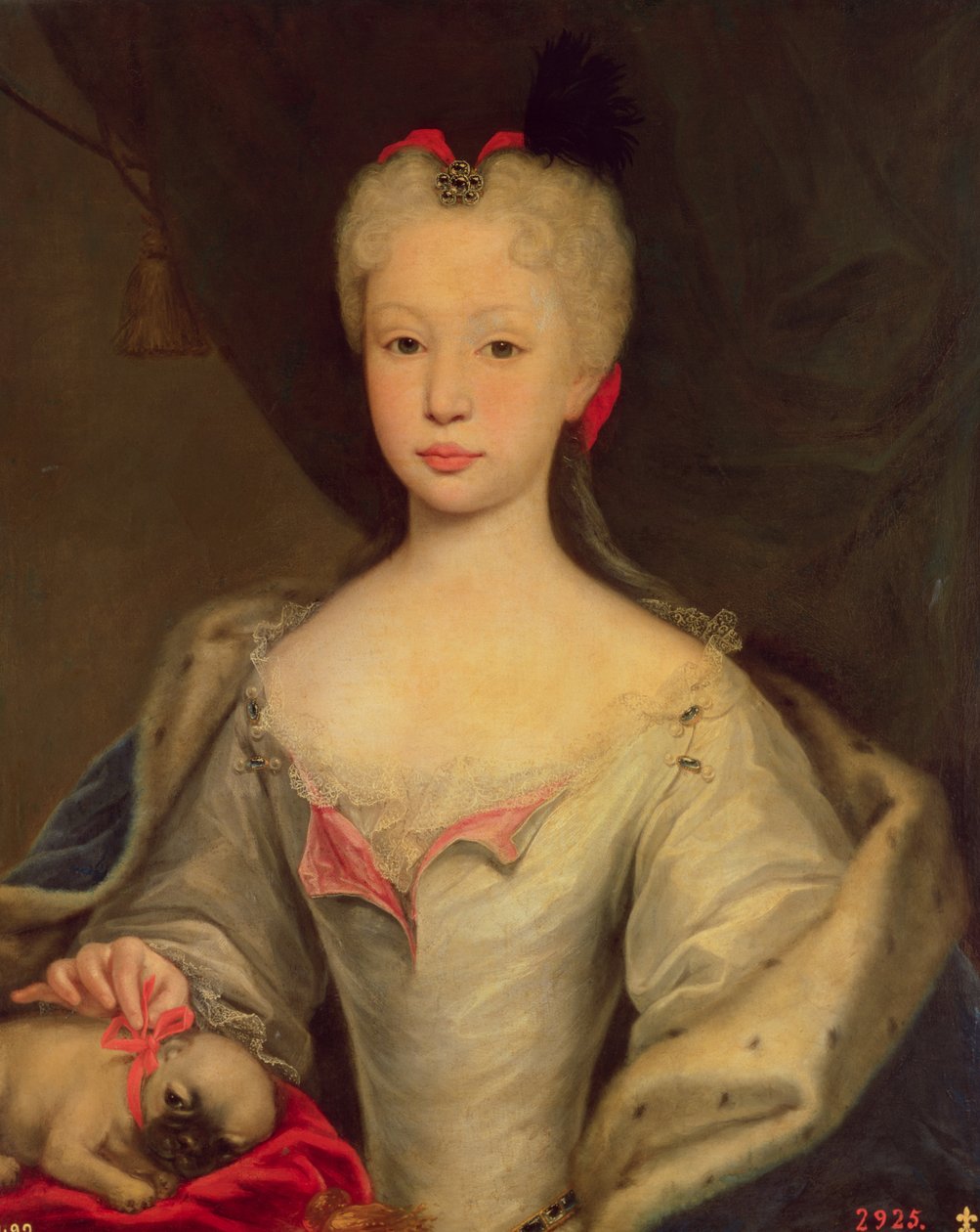 Maria Barbara de Braganza（d.1758）西班牙女王（石油） 作者 多梅尼科·杜普拉（Domenico Dupra）