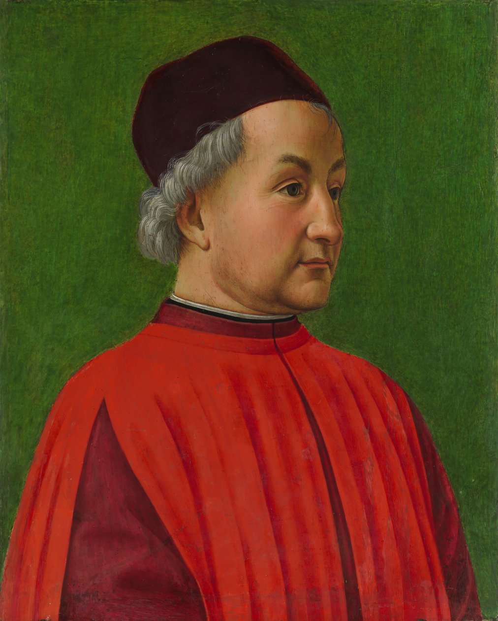 一个男人的肖像 作者 多梅尼科·吉兰达约（Domenico Ghirlandaio）
