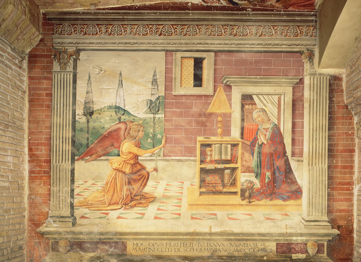 报喜 作者 多梅尼科·吉兰达约（Domenico Ghirlandaio）