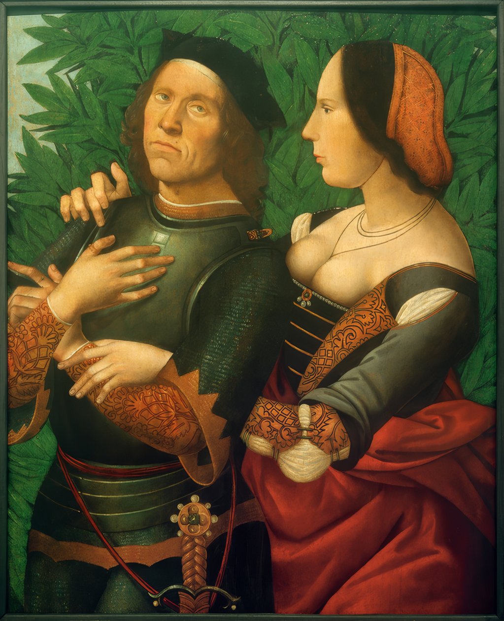 骑士和女士 作者 多梅尼科·潘内蒂（Domenico Panetti）