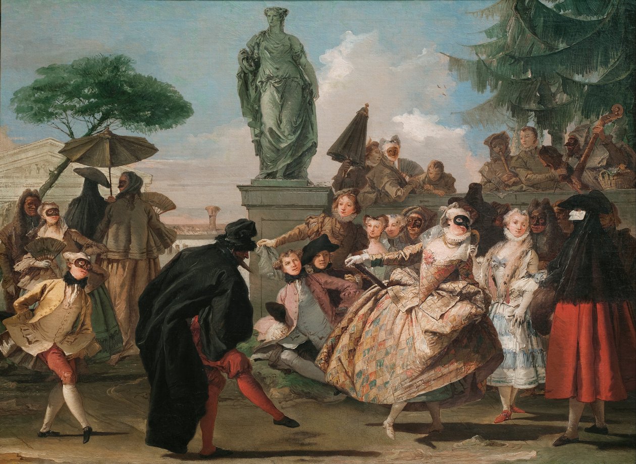 小步舞曲 作者 多梅尼科·提埃波罗（Domenico Tiepolo）