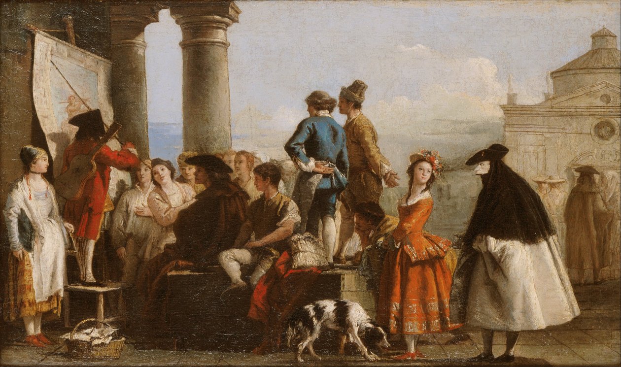 故事讲述者 作者 多梅尼科·提埃波罗（Domenico Tiepolo）