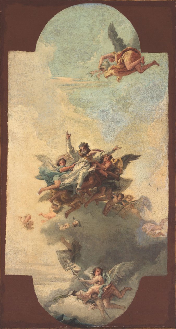 教皇和烈士的典范 作者 多梅尼科·提埃波罗（Domenico Tiepolo）