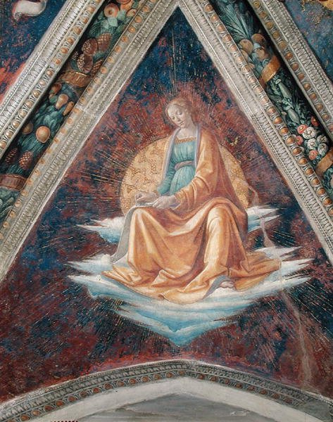 A Sibyl，1483-86 作者 多梅尼科·吉兰达约（Domenico Ghirlandaio）