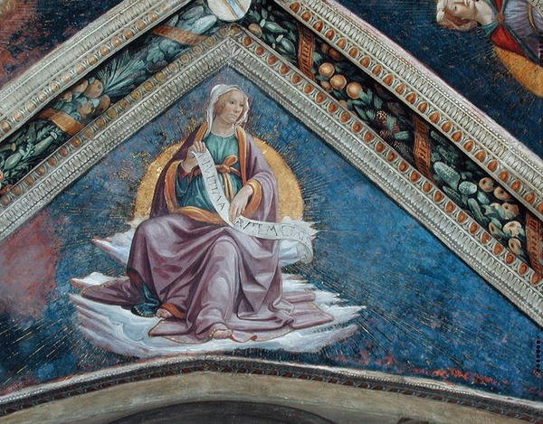 A Sibyl，1483-86 作者 多梅尼科·吉兰达约（Domenico Ghirlandaio）