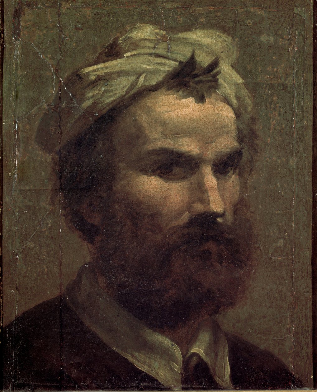 自画像。 Domenico Beccafumi (1486-1551) 的绘画 作者 多梅尼科·贝卡法米