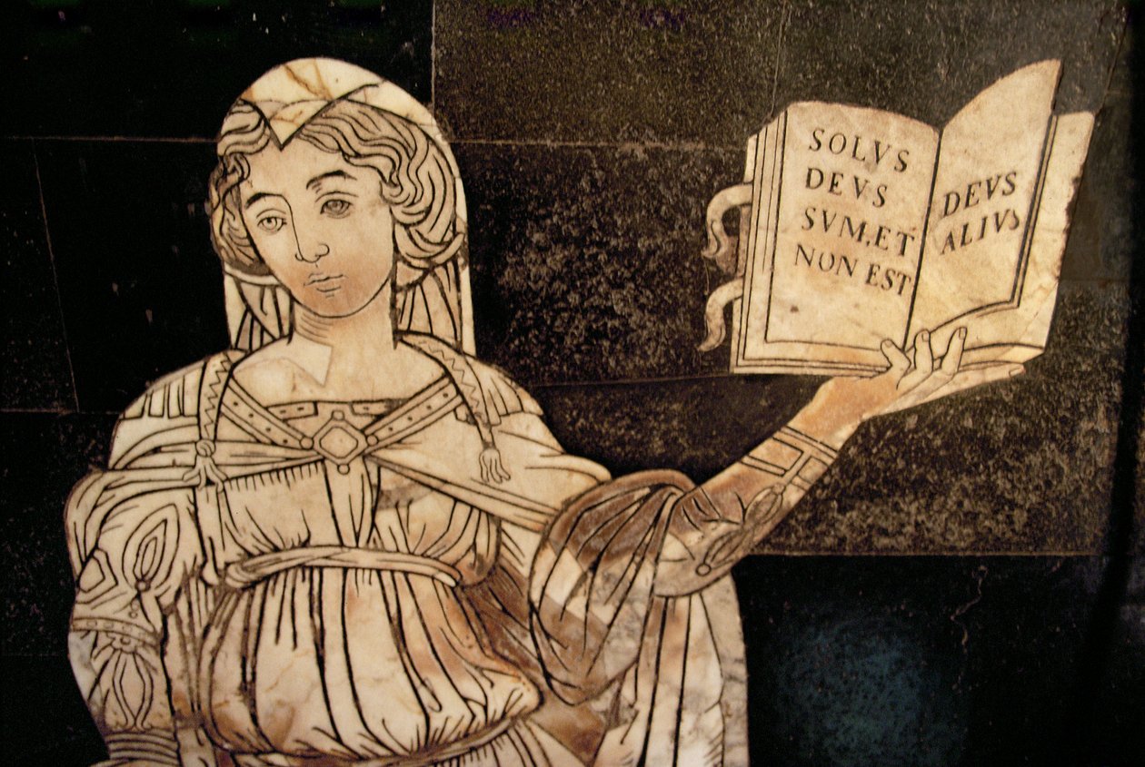 西碧尔（大理石） 作者 多梅尼科·贝卡法米