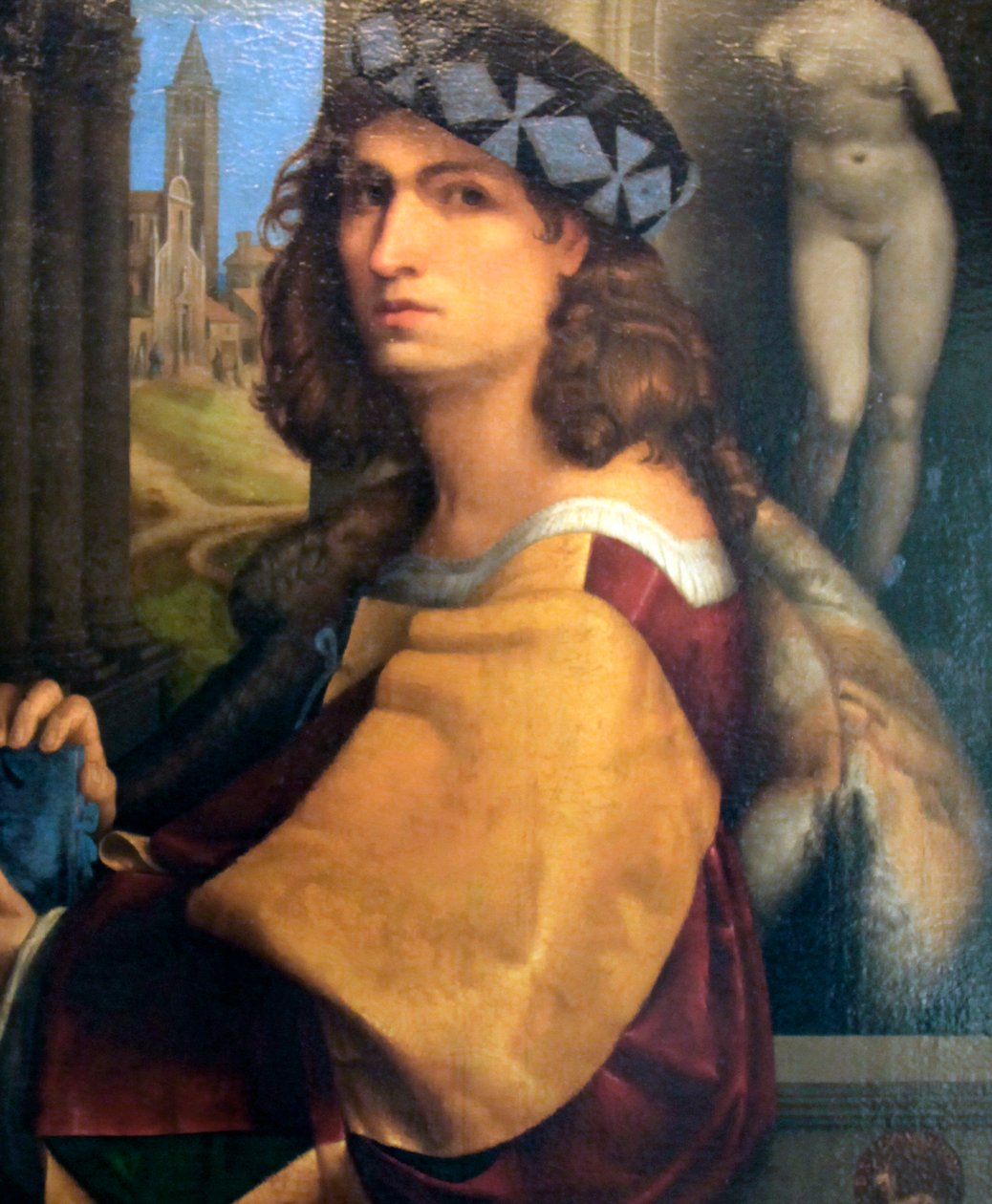 一个人的肖像，自画像》，1512年 作者 多梅尼科·卡普里奥洛（Domenico Capriolo）