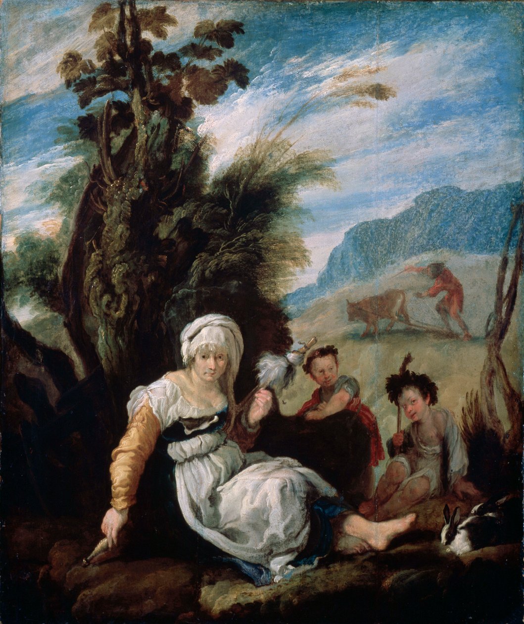 亚当和夏娃（1588） 作者 Domenico Fetti或Feti