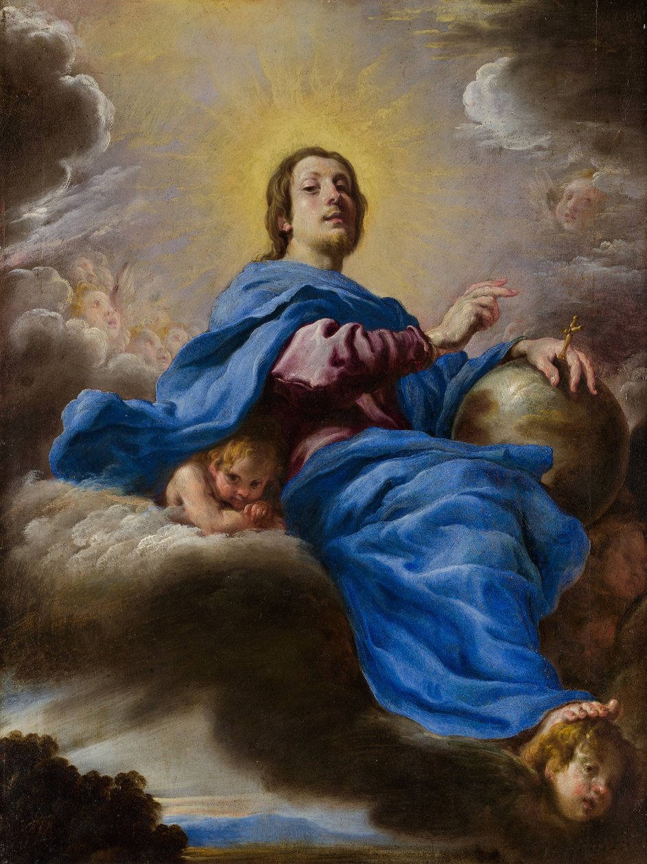 萨尔瓦托曼迪，c.1622-23 作者 Domenico Fetti或Feti