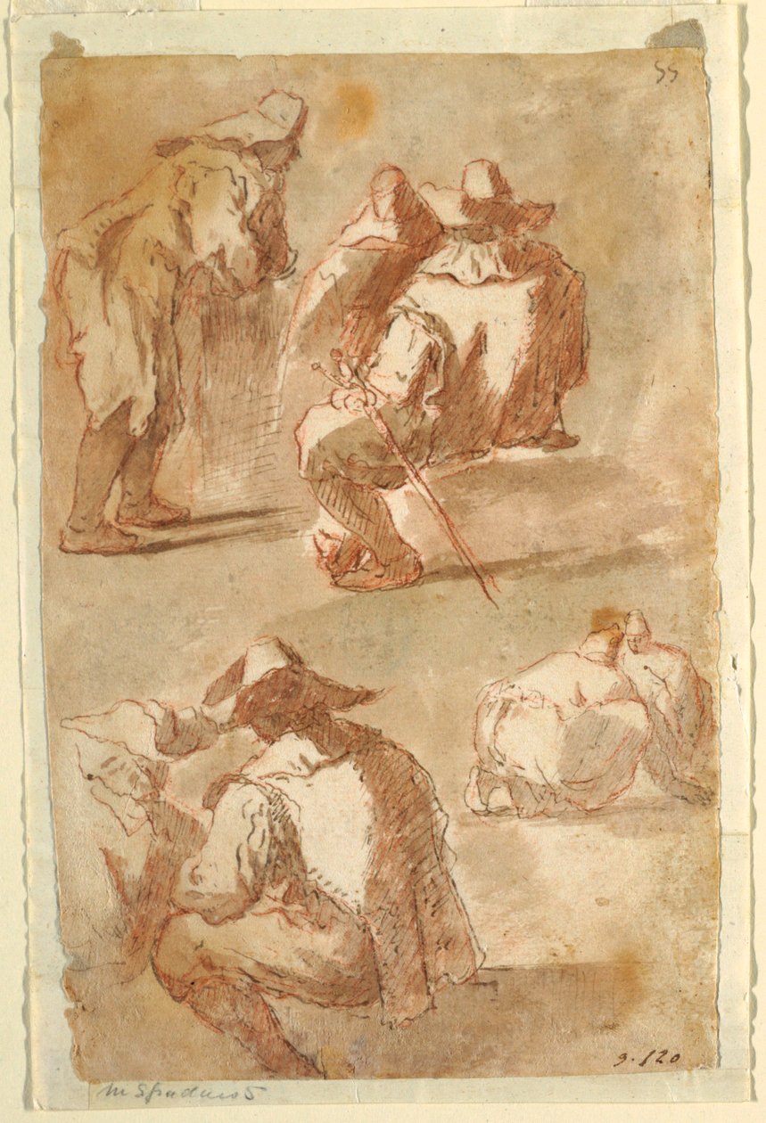 形象研究 作者 Domenico Gargiulo 叫 Micco Spadaro