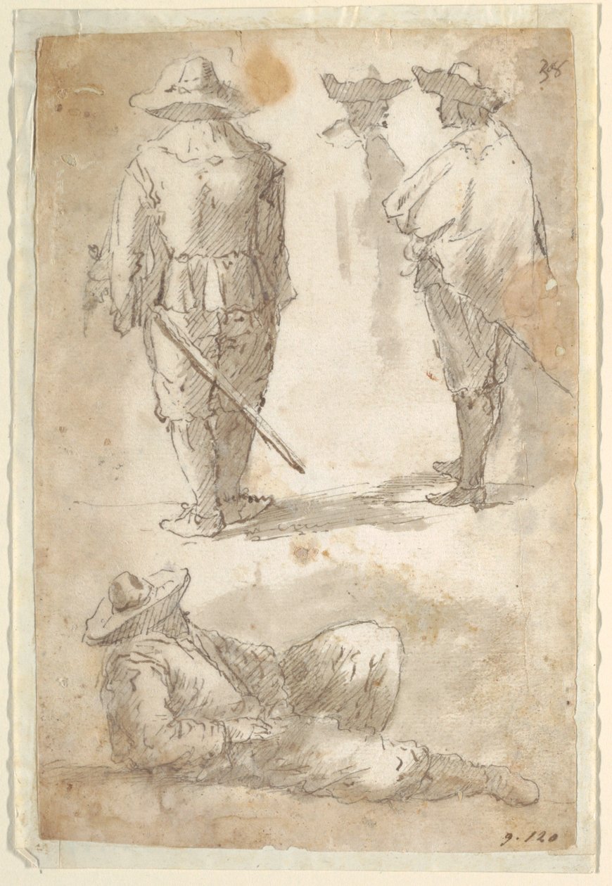 士兵形象研究 作者 Domenico Gargiulo 叫 Micco Spadaro
