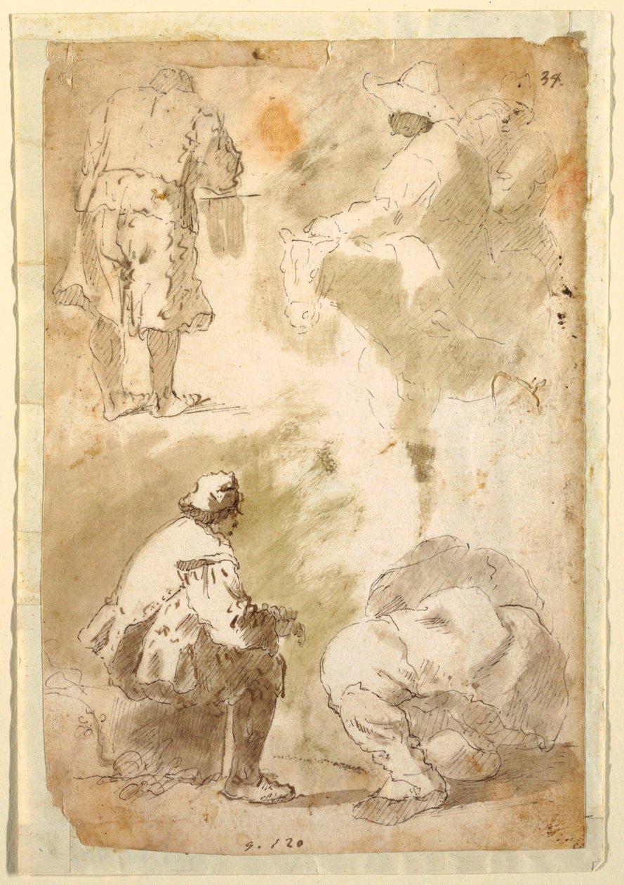 五个人 作者 Domenico Gargiulo 叫 Micco Spadaro